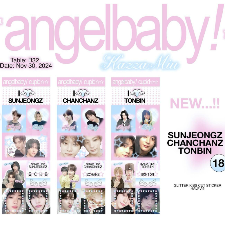 

[kazzamiu] riize stickers sunjeongz tonbin chanchanz