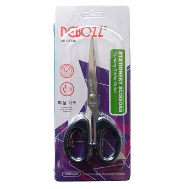 

DEBOZZ DB-GT738 GUNTING SEDANG 15.5 cm STAINLESS SERBAGUNA