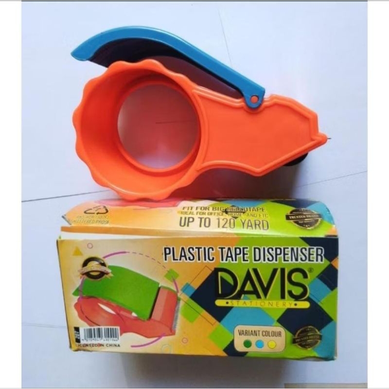 

Tape Dispenser Tempat Roll Lakban Alat Pemotong Lakban