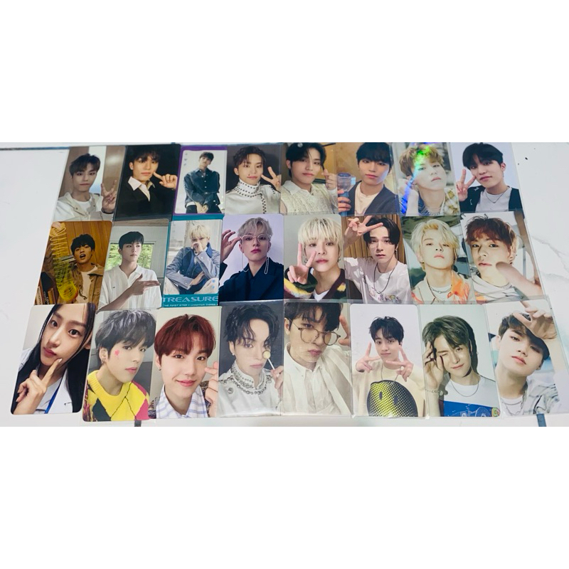 treasure official photocard pc choi hyunsuk park jihoon yoshi kim junkyu yoon jaehyuk asahi kim doyo