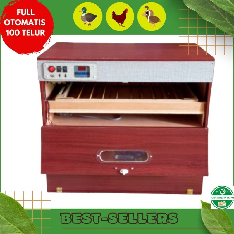 Mesin Penetas Telur Full Otomatis Kapasitas 100