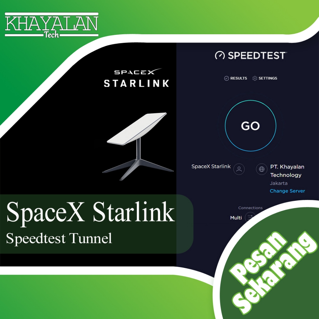 Mikrotik Tunnel Ganti ISP Speedtest ISP Masking SpaceX STARLINK