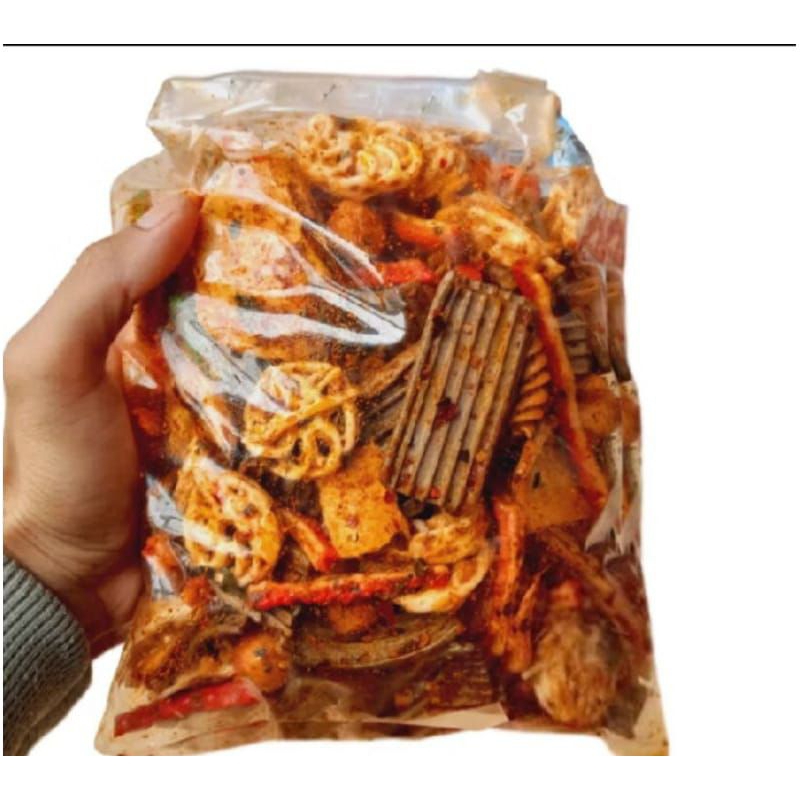 

Seblak campur/mix exstra pedas daun jeruk 250 gr