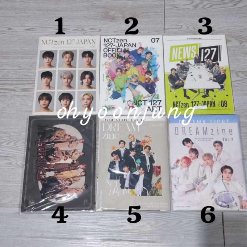 NCT FANCLUB JAPAN OFFICIAL BOOKLET MEGAZINE FC NCT127ZEN NCTDREAMZEN