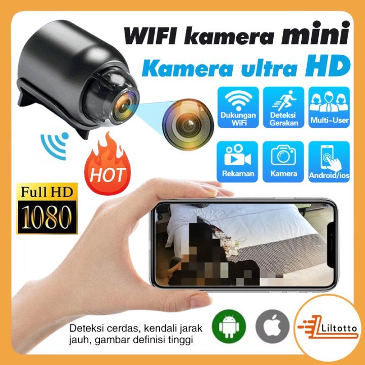 ✨COD✨wifi kamera cctv mini tersembunyi CCTV cctv bentuk penyamaran Mini bluetooth Hidden Camera Wifi