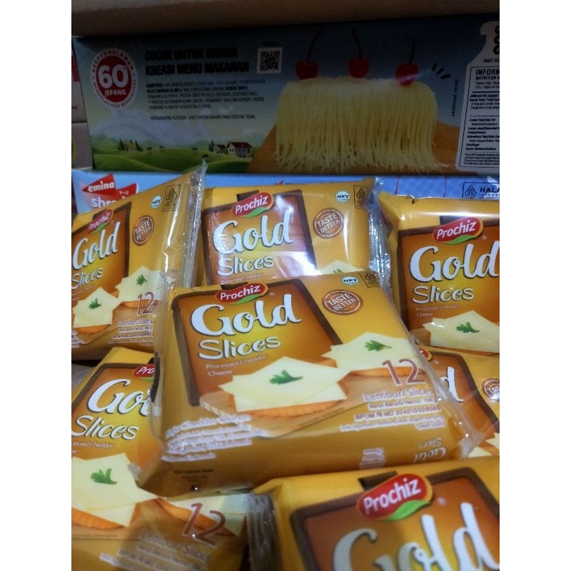 

PROCHIZ GOLD SLICES 12 Lembar
