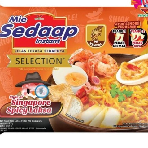 

5 PICIS TERMURAH SEDAAP MIE SINGAPURA SPICY LAKSA