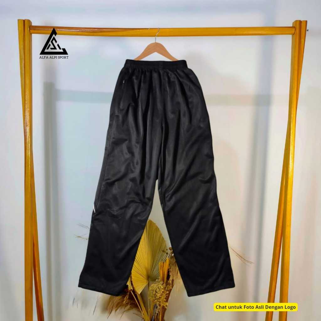 Celana Training Panjang Pria Wanita Logo ADS / Celana Training Hitam / Celana Training Pria Dewasa /