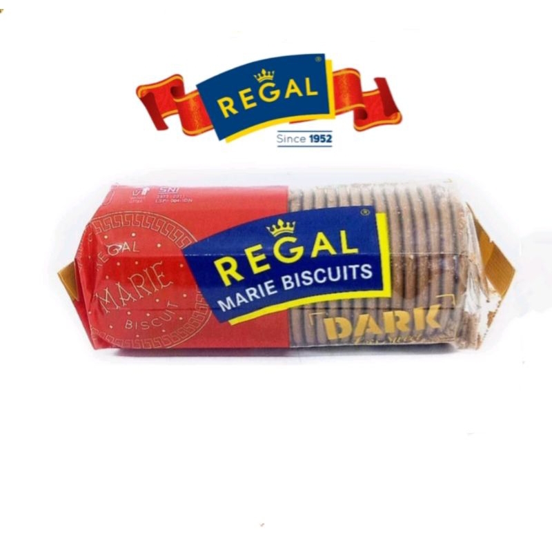 

Marie Regal Dark Biskuit Marie Regal Gosong 230gr - Biskuit Dark Less Sweet / Biscuits Marie Dark / Biskuit Marie Gosong / Regal Gosong / Biskuit Gosong / Regal / Marie Dark / Snack Family / Biskuit Marie Keluarga / Jual Regal Gosong Murah / Regal Enak