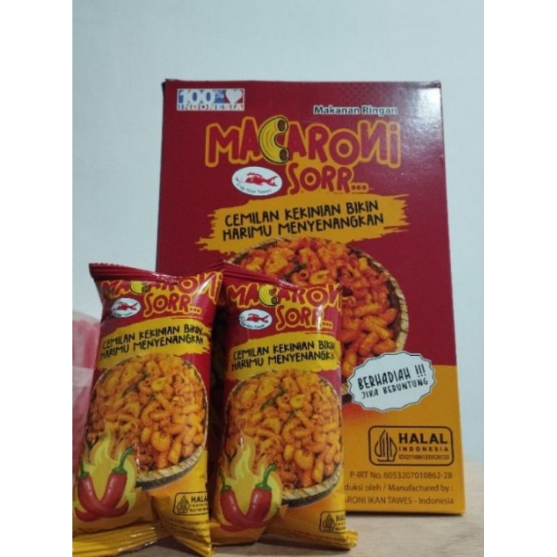 

MACARONI SORR 1 pak isi 10 pcs