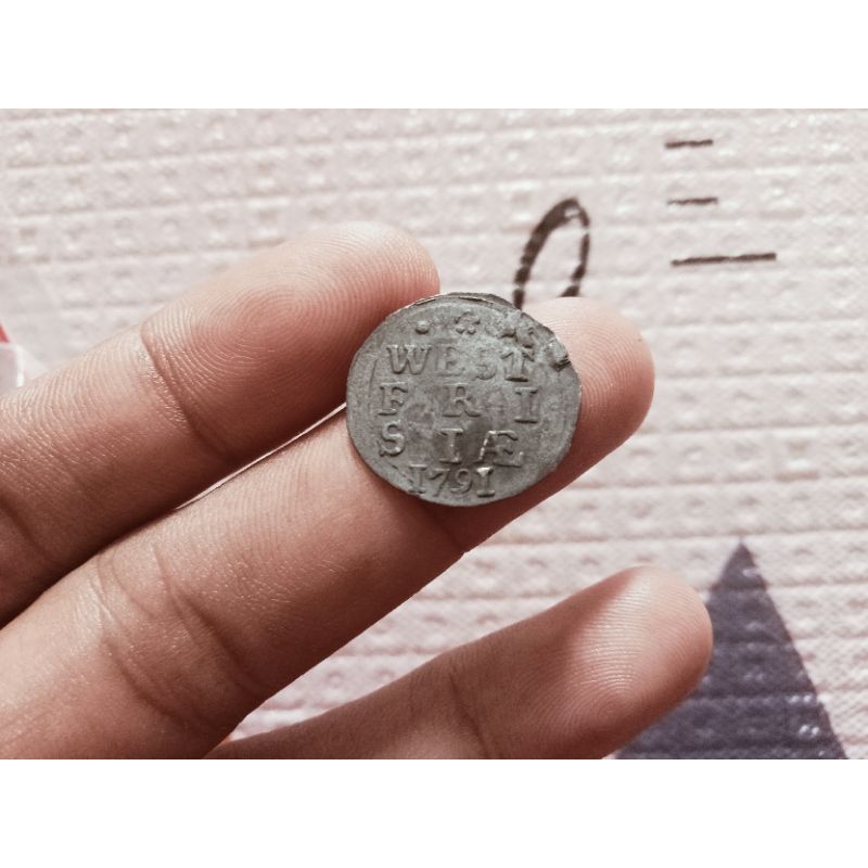 koin 2 stuiver west frieslamd 1791 vf to xf