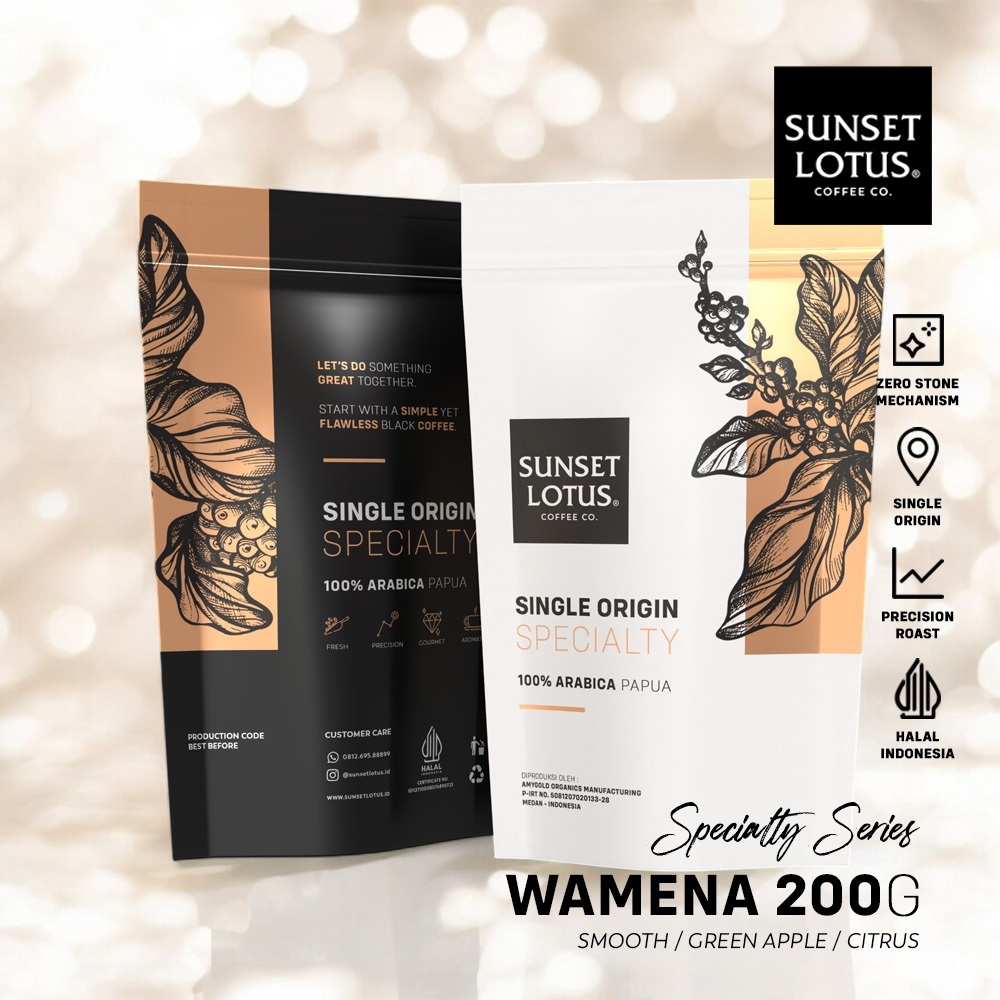 

Sunset Lotus Specialty Arabika Papua Wamena 200g
