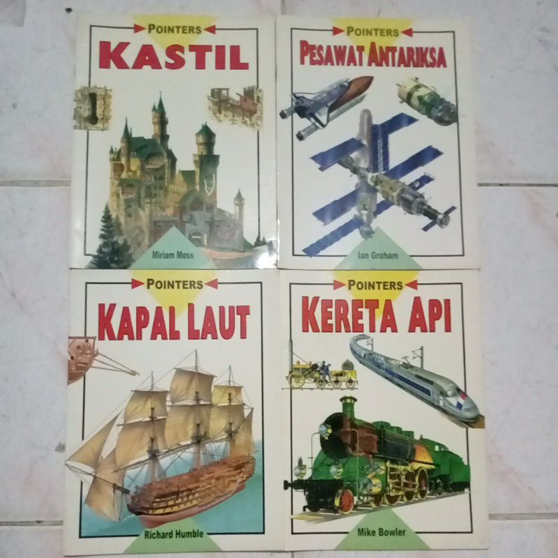 Pointers Kastil buku anak anak