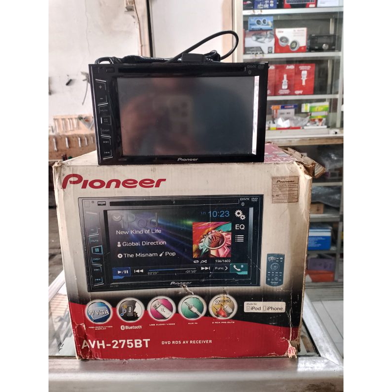 Doubledin headunit Pioneer AVH 285 BT