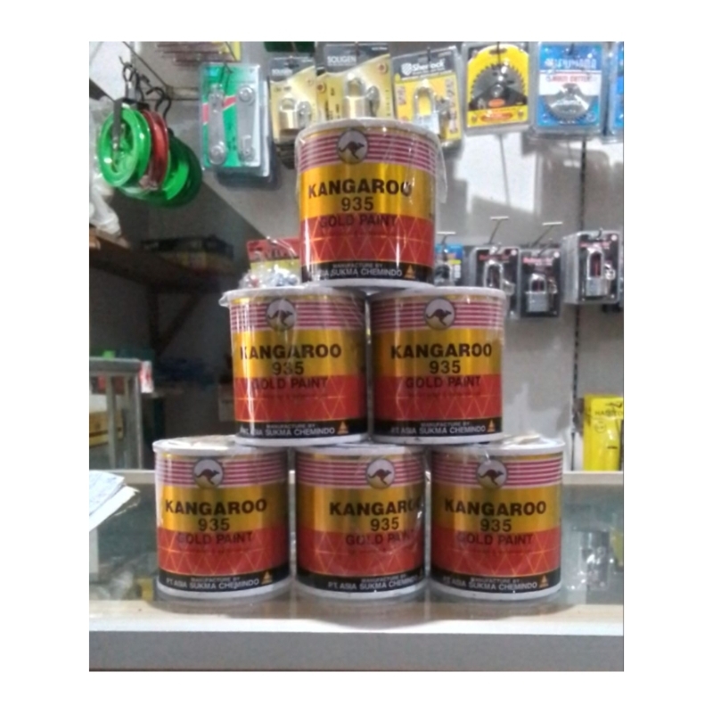 KANGAROO CAT WARNA GOLD / EMAS UKURAN KECIL