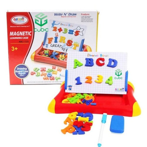 

Mainan Edukasi Magnetic Learning Case Papan Tulis Magnet Magnetic