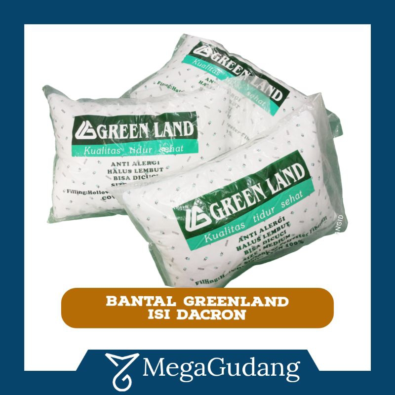 Bantal Greenland isi dacron