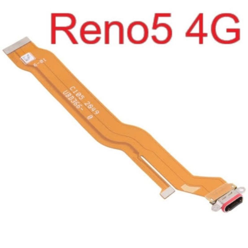 Papan Charger Konektor PCB Flexibel Original Oppo Reno 5 4g