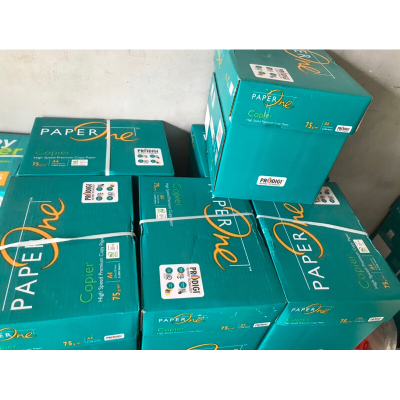 

PAPER ONE A4 ( 75 Gram ) 1 KARTON.