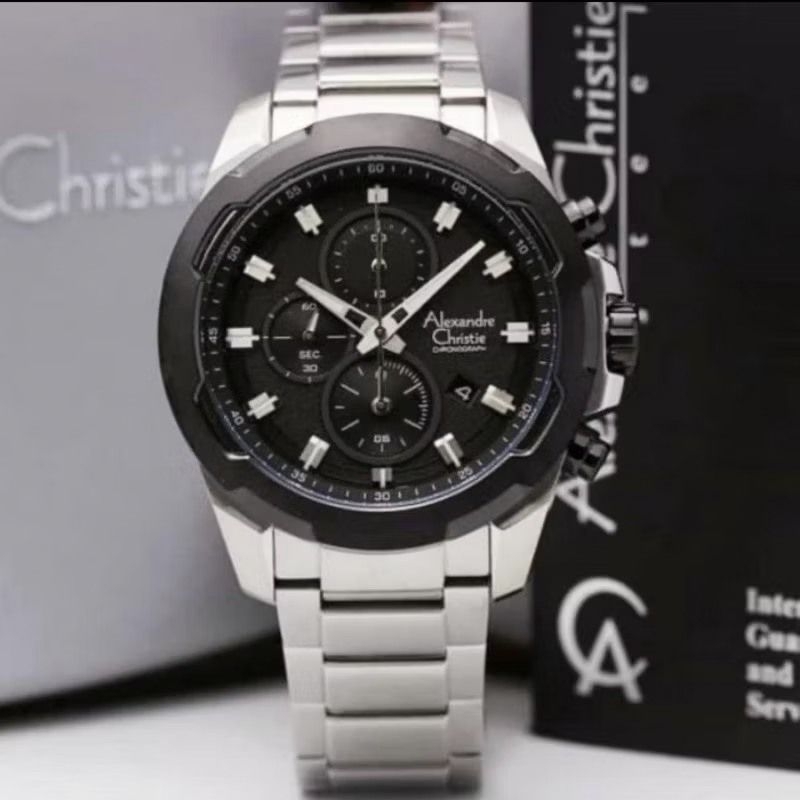 jam tangan Alexandre christie original 6523MC