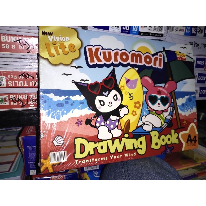 

(UT) BUKU GAMBAR A4 VISION LITE 1 PACK ISI 10 PCS