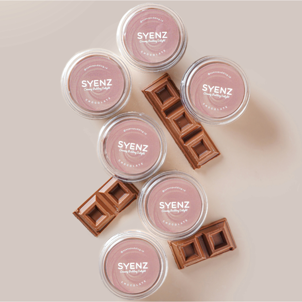 

6 CUPS Pudding dengan Chocolate Creamy Vla
