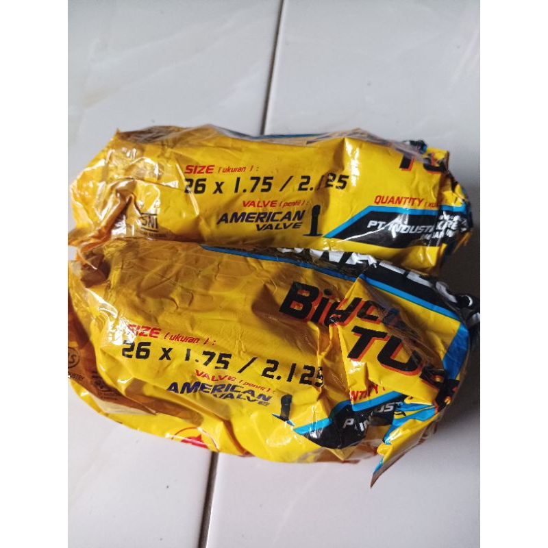 Ban dalam sepeda (swallow),ukuran 26X1.75/.2.15