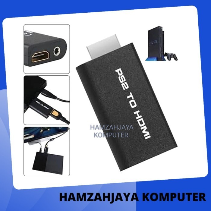PS2 TO HDMI Adaptor Converter PS1 PS2 PS3 to hdmi Resolusi HD 720 1080P