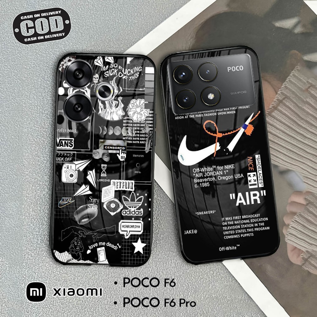 Softcase Kaca For POCO F6 & POCO F6 PRO - Case Handphone POCO F6 & POCO F6 PRO [T70].