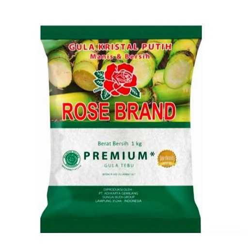 

Gula pasir - Rose brand 1 Kg