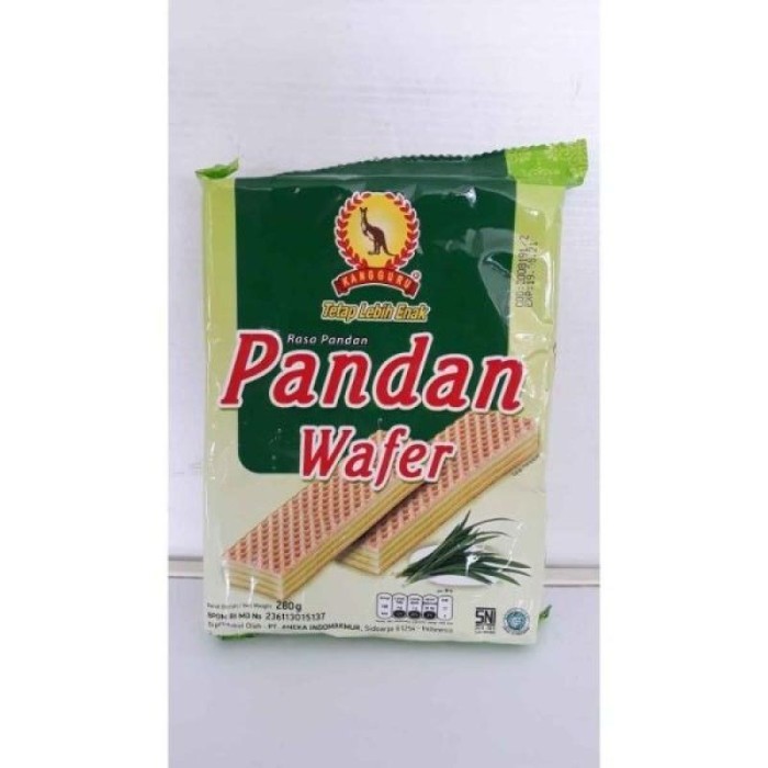 

Kangguru Wafer Pandan 280gr