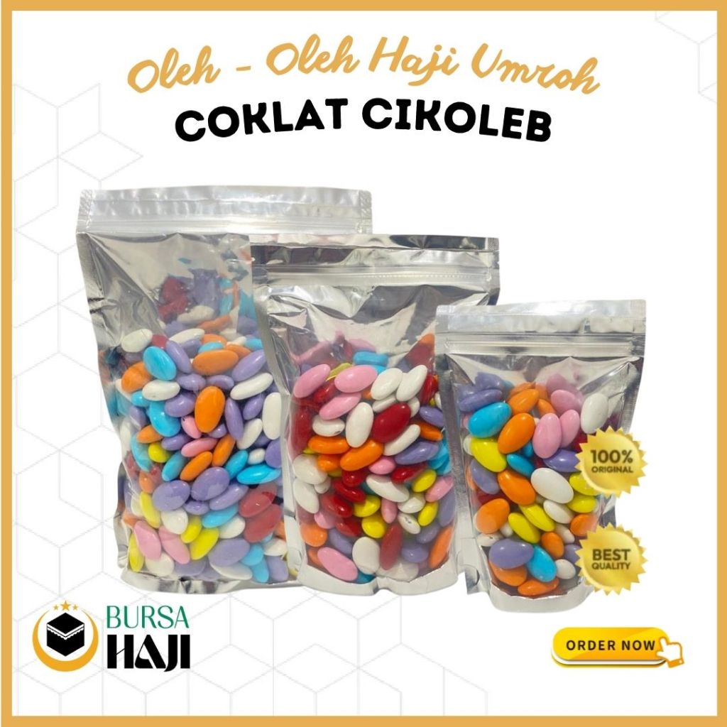 

Coklat Cikoleb Warna Warni 250 gr / Coklat Khas Turki