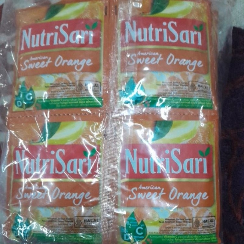 

nutrisari renceng termurah rasa american sweet orange