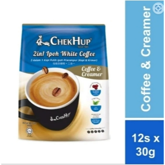 

Kopi Putih ChekHup 2in1 White Coffee & Creamer No Sugar Malaysia