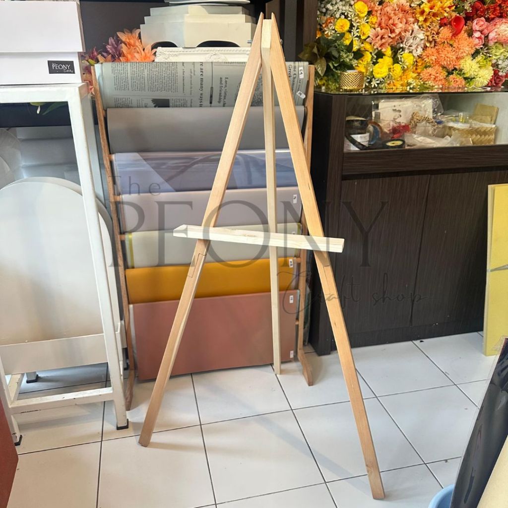 

Wooden easel 120 cm/Standing tripod kayu/stand lukis