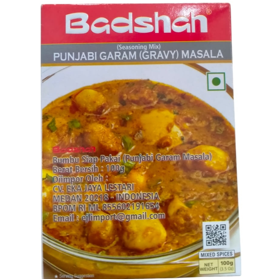 

Punjabi Garam Gravy Masala Powder Badshah / Bumbu Rempah Kuah India