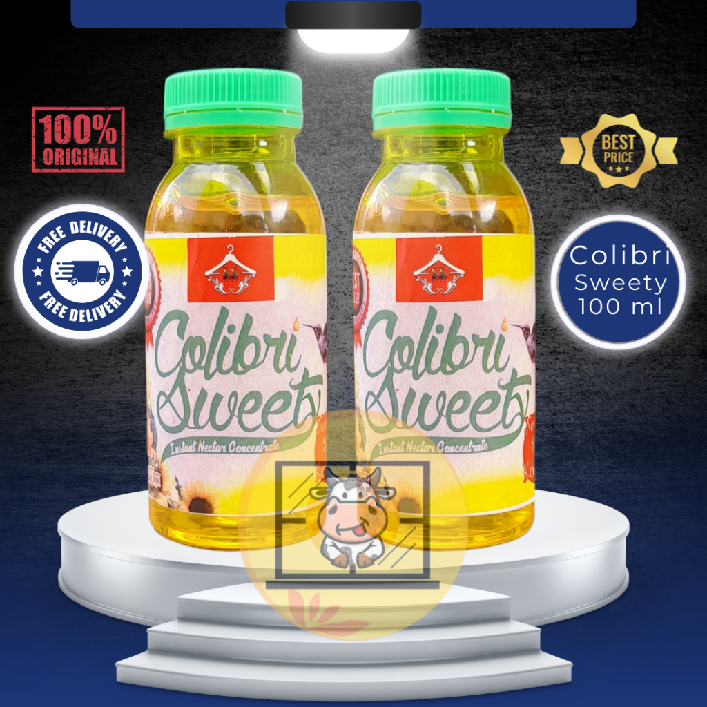 COLIBRI SWEET BOTOL 100 ML VITAMIN BURUNG KOLIBRI MAKANAN HARIAN KOLIBRI COLIBRI SWEAT