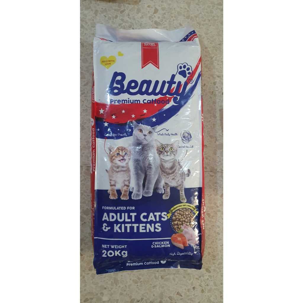 BEAUTY MAKANAN KUCING 1 KARUNG (20 KG)