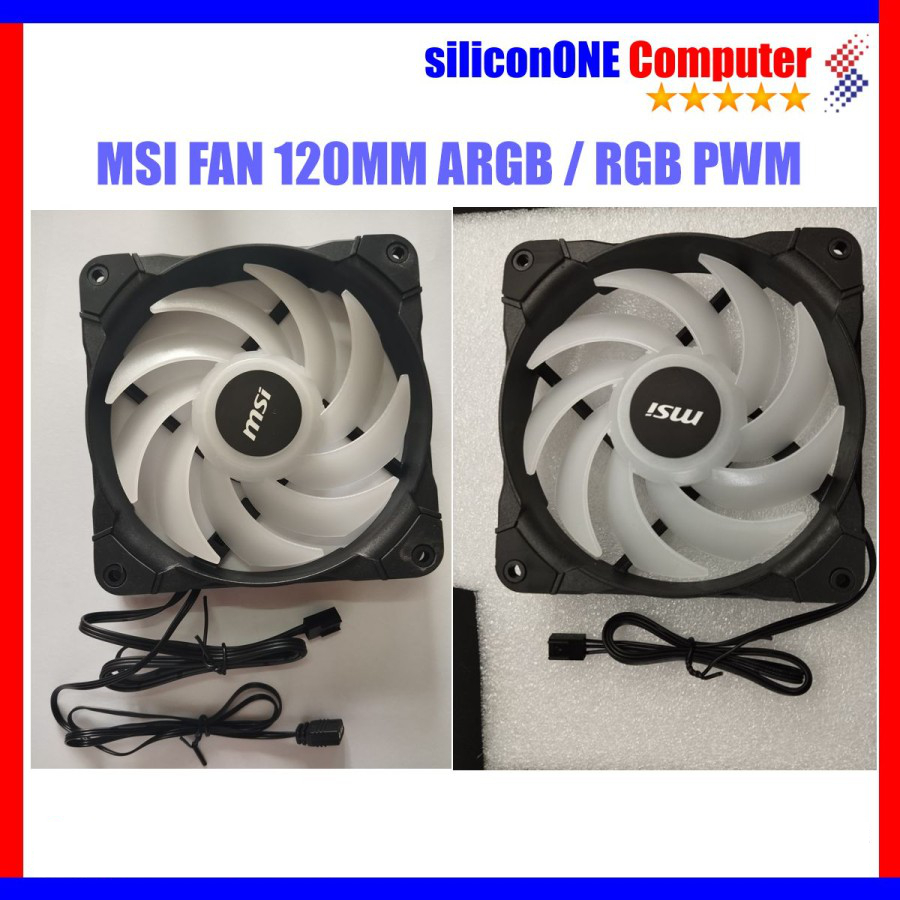 MSI FAN 120MM RGB / ARGB / ARGB V1