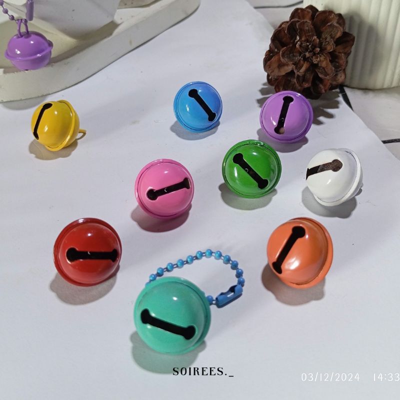 Lonceng 22mm lonceng kucing kerincingan besar