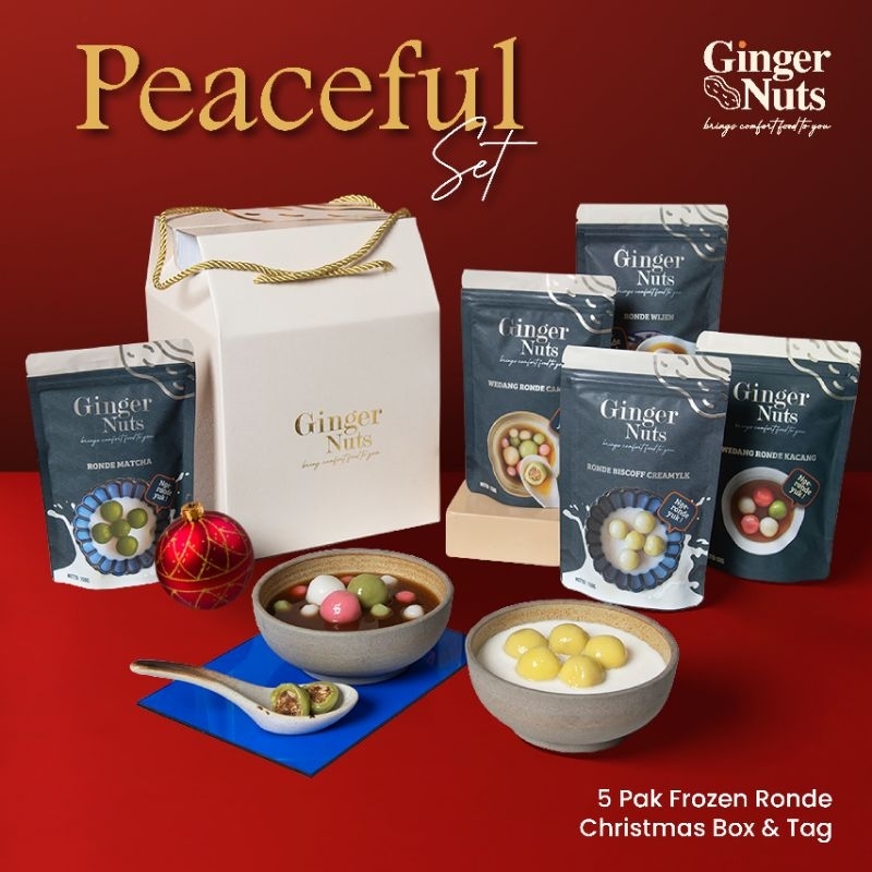 

Peaceful Christmas Hampers/5 Ronde/Parcel Natal/Wedang/Gingernuts