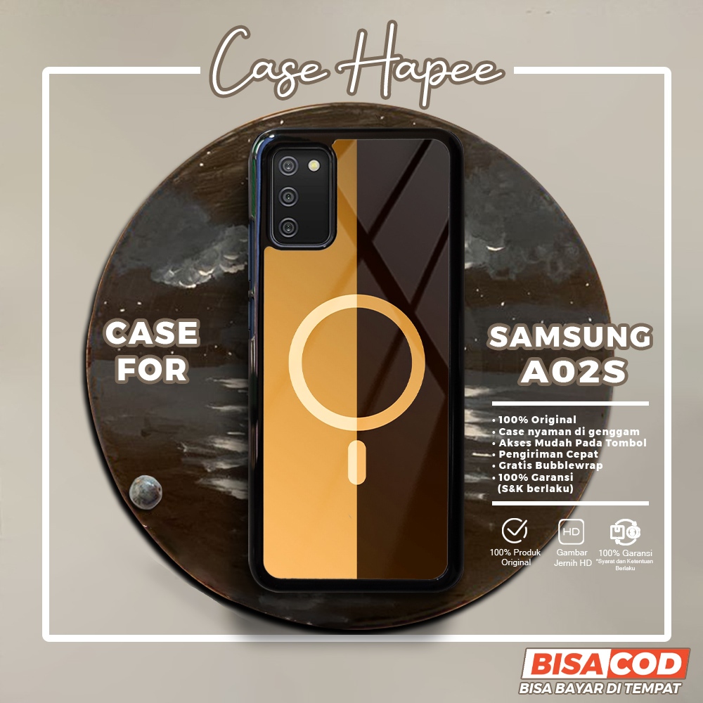 Case Samsung A02S Casing Samsung A02S [MAGS] Casehapee Case Glossy Case Aesthetic Custom Case Premiu