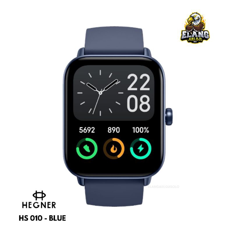 JAM TANGAN SMARTWATCH HEGNER HS 010-BLUE