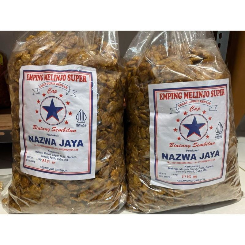 

Emping Caramel Manis 1kg/Snack kiloan murah