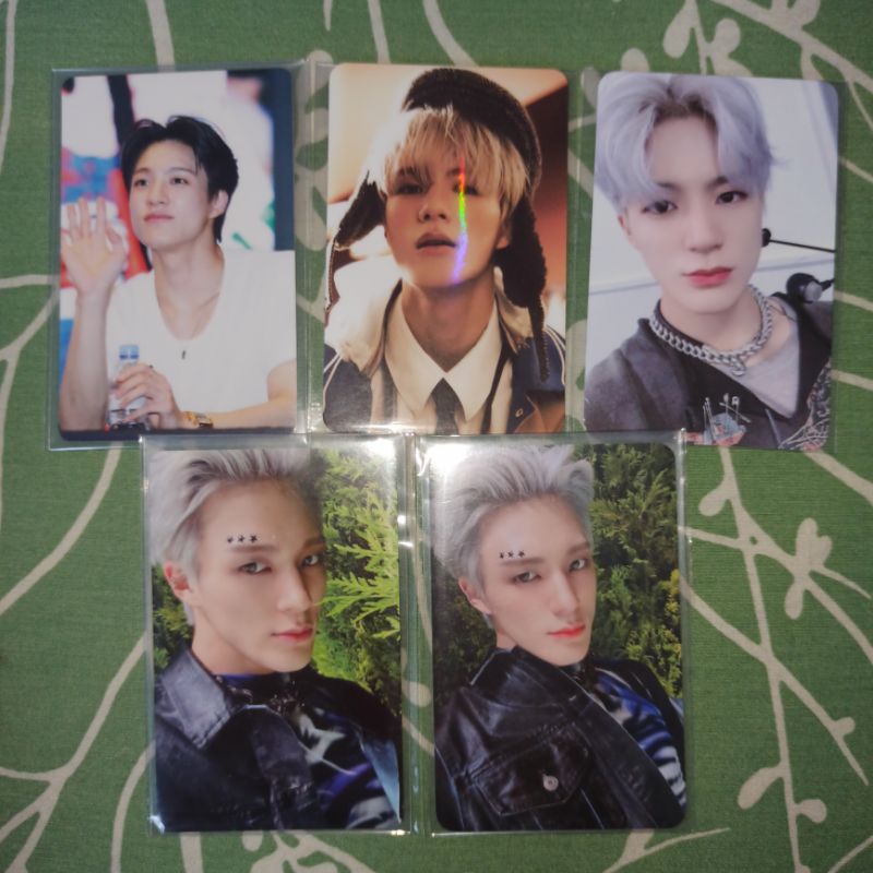 (BACA DESK) - Photocard Jeno NCT Dream ISTJ KMS Hottracks Everline Alucard Withmuu