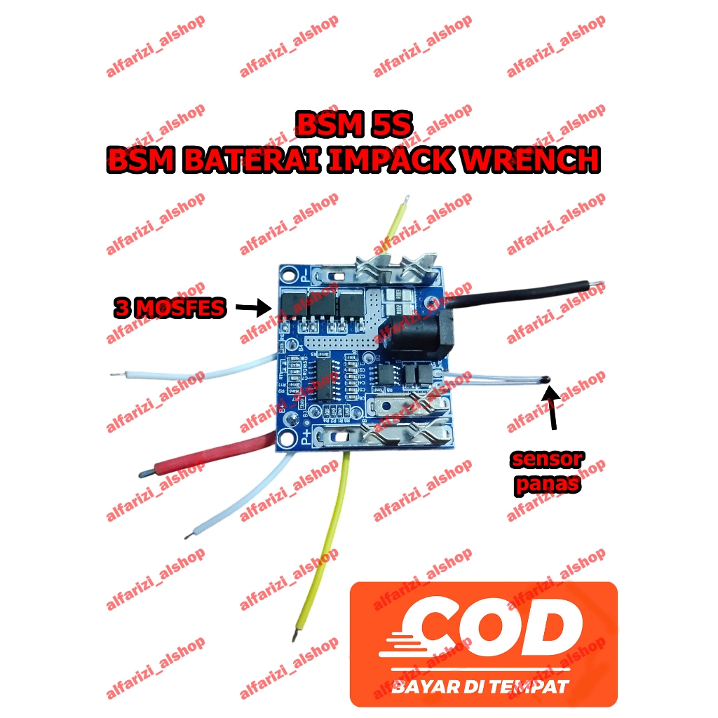 Bms 5s 3 Mosfes modul sparepart baterai untuk jld tool nrt pcb pro nagawa 18v 20v 21v 48v volt xenon