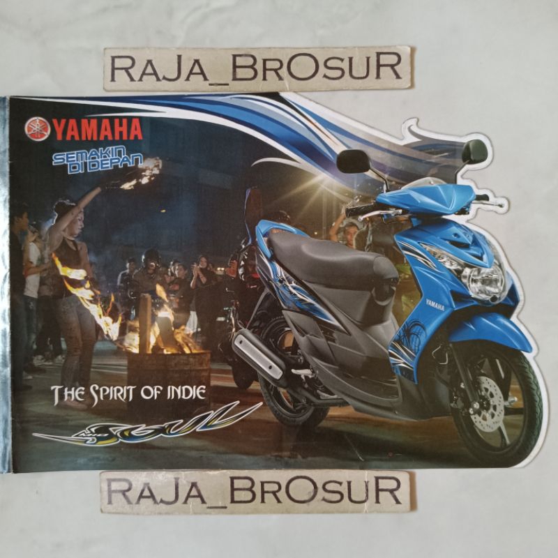 Poster brosur katalog leaflet Yamaha Mio Soul 2009