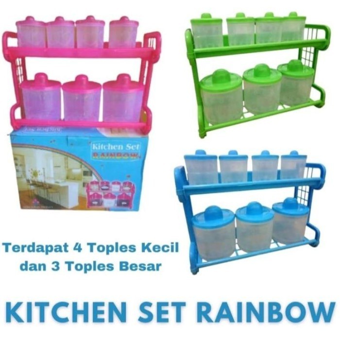 TEMPAT BUMBU RAINBOW/TEMPAT BUMBU TOPLES/ TEMPAT BUMBU