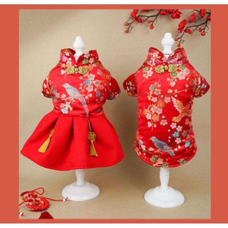 Baju Imlek anjing kucing Chinese New year Baju CNY anjing kucing Couple