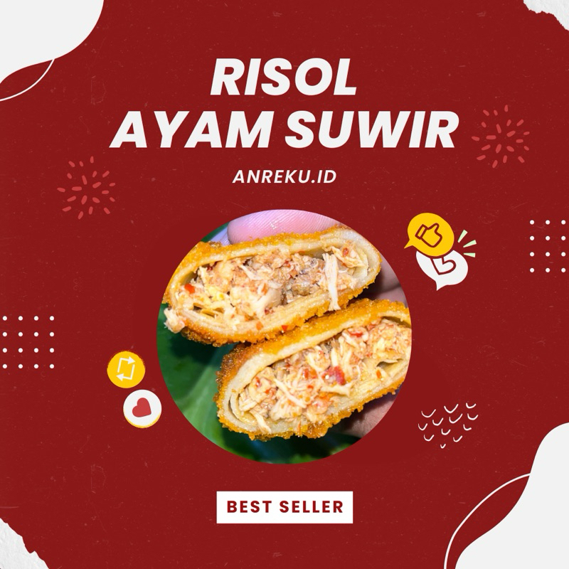 

RISOL AYAM SUWIR ISI 5